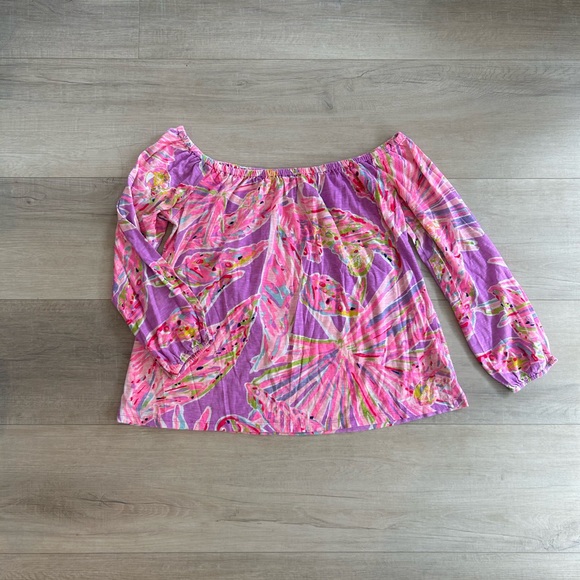Lilly Pulitzer Women’s Long Sleeve Top Size M - Picture 1 of 3